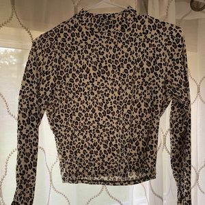 Cheetah Print Shirt